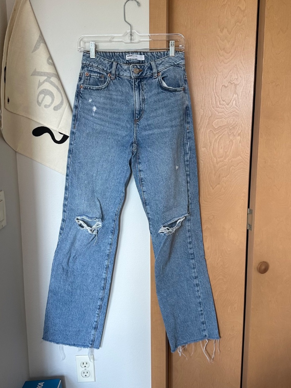 Garage Ripped High Waisted Jeans